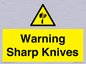 WV10559: Warning Sharp Knives