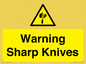 WV10559: Warning Sharp Knives
