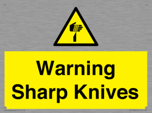 WV10559: Warning Sharp Knives