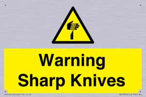 WV10559: Warning Sharp Knives