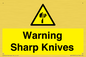 WV10559: Warning Sharp Knives