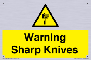 WV10559: Warning Sharp Knives