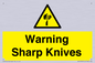 WV10559: Warning Sharp Knives