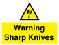 WV10559: Warning Sharp Knives