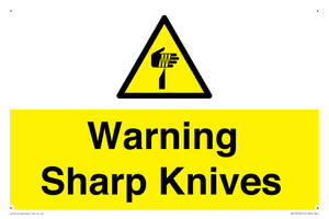 WV10559: Warning Sharp Knives