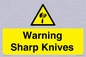 WV10559: Warning Sharp Knives