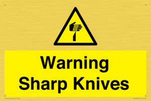 WV10559: Warning Sharp Knives