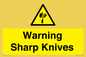 WV10559: Warning Sharp Knives