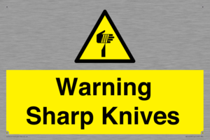 WV10559: Warning Sharp Knives