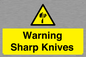 WV10559: Warning Sharp Knives