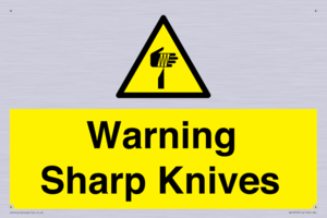 WV10559: Warning Sharp Knives