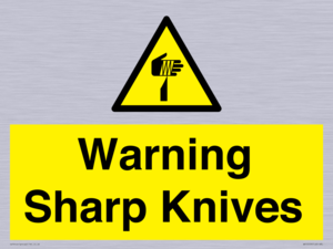 WV10559: Warning Sharp Knives
