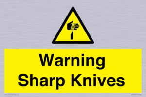 WV10559: Warning Sharp Knives