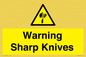 WV10559: Warning Sharp Knives