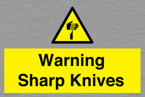 WV10559: Warning Sharp Knives