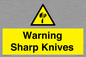 WV10559: Warning Sharp Knives