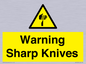 WV10559: Warning Sharp Knives