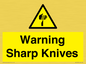 WV10559: Warning Sharp Knives