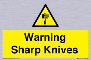 WV10559: Warning Sharp Knives