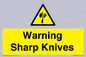 WV10559: Warning Sharp Knives