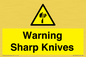 WV10559: Warning Sharp Knives