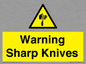 WV10559: Warning Sharp Knives