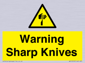 WV10559: Warning Sharp Knives