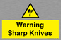 WV10559: Warning Sharp Knives