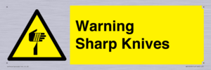 WV10559: Warning Sharp Knives