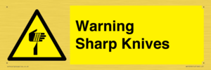 WV10559: Warning Sharp Knives