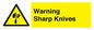 WV10559: Warning Sharp Knives