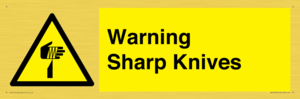 WV10559: Warning Sharp Knives