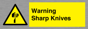 WV10559: Warning Sharp Knives