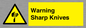 WV10559: Warning Sharp Knives