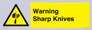 WV10559: Warning Sharp Knives