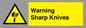 WV10559: Warning Sharp Knives