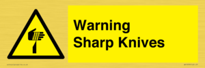 WV10559: Warning Sharp Knives