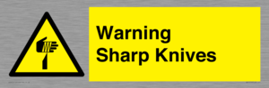 WV10559: Warning Sharp Knives