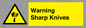 WV10559: Warning Sharp Knives