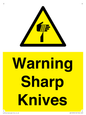 WV10559: Warning Sharp Knives
