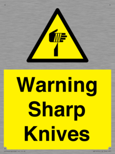 WV10559: Warning Sharp Knives