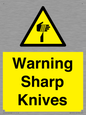WV10559: Warning Sharp Knives