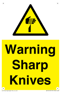 WV10559: Warning Sharp Knives