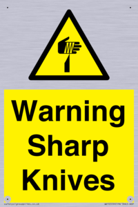 WV10559: Warning Sharp Knives