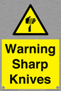 WV10559: Warning Sharp Knives