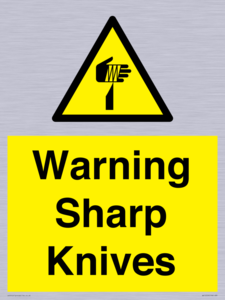 WV10559: Warning Sharp Knives