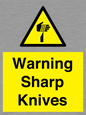 WV10559: Warning Sharp Knives