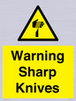 WV10559: Warning Sharp Knives