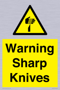 WV10559: Warning Sharp Knives