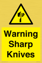 WV10559: Warning Sharp Knives